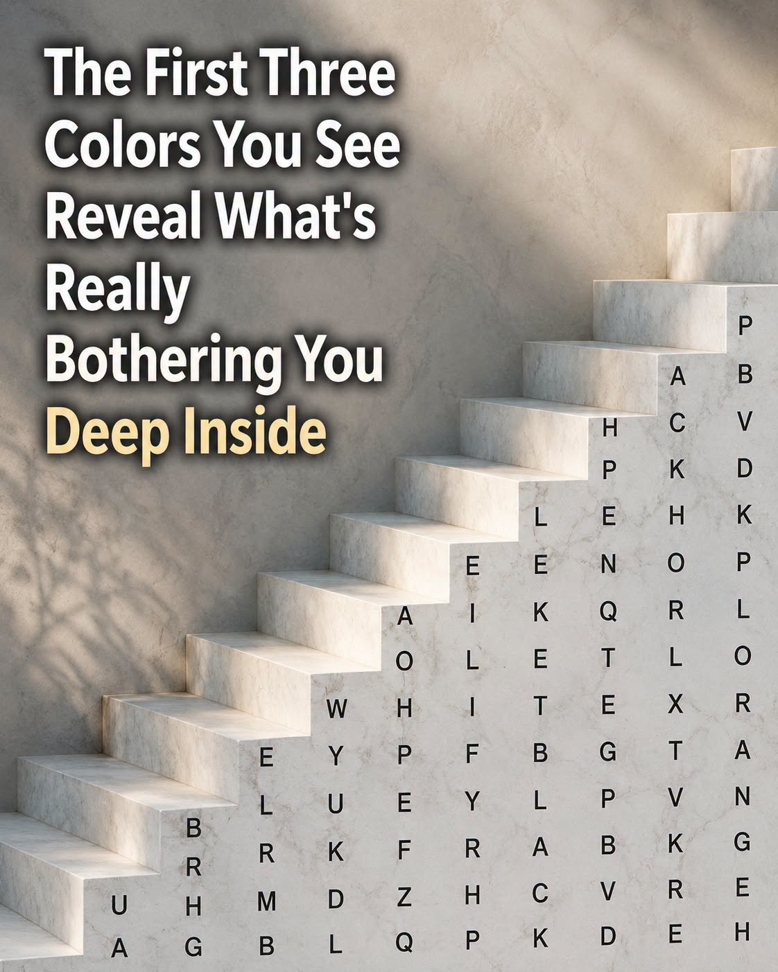 The First Three Colors You See Reveals What’s Really Bothering You Deep Inside