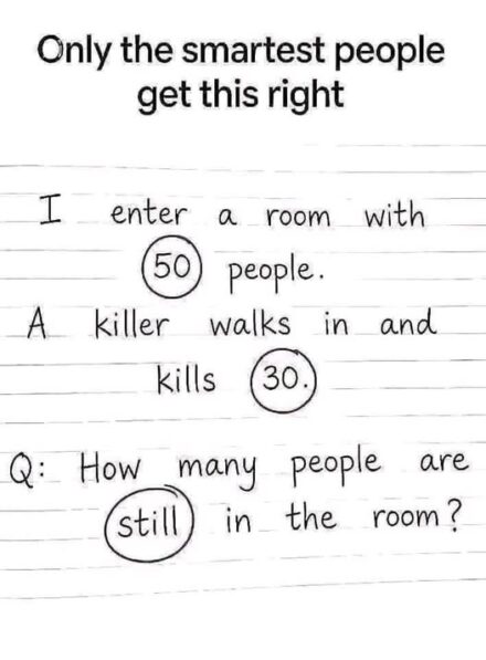 Only the Smartest People Get This Right! 🤔