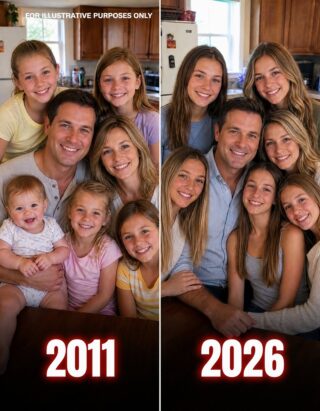 After My Wife Left, I Raised Our Six Daughters Alone — Years Later, She Returned