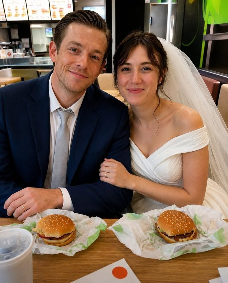 I Turned Down a Millionaire to Marry My Broke Best Friend – But on Our Wedding Day, While We Were Eating Burgers, My Husband Pulled Something Out of His Pocket and Said, ‘Dear, There’s Something You Don’t Know About Me’