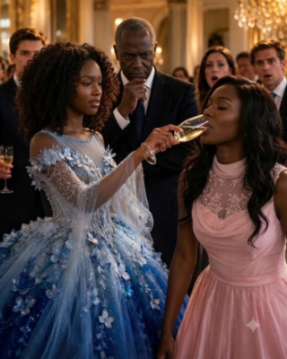 At my graduation party, I saw my father slip something into my champagne.
